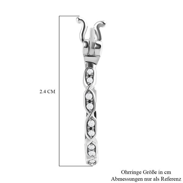 Diamant Creolen - 0,10 ct. image number 5