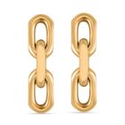 Reiner Edelstahl IP-GelbbeschichtungOhrringe ca. 9,00g