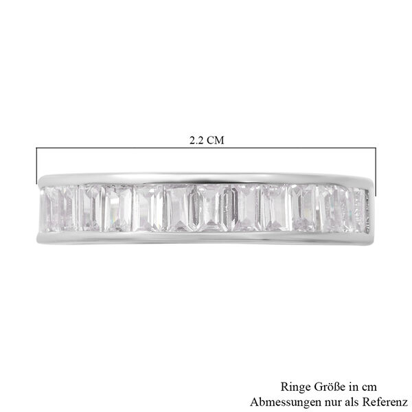 LUSTRO STELLA - Zirkonia Ring 925 Silber rhodiniert  ca. 0,30 ct image number 5