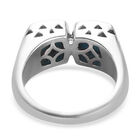 Natürlicher Sleeping Beauty Türkis Ring 925 Silber Platin-Überzug image number 5