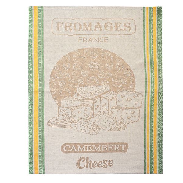 LIVMORE Set aus 3 Jacquard K&uuml;chenhandt&uuml;chern, 50 x 70 cm, Schwarz image number 3