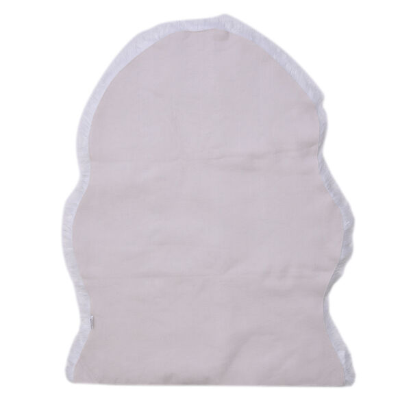 Luxus Kunstfell Glitzer Teppich, Gr&ouml;&szlig;e 100x180 cm, Silber weiss image number 11