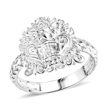 D'Joy Royal Bali Ring und 45cm Halskette im Pixiu-Design, 925 Silber