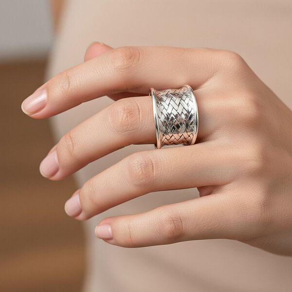 D'Joy 925 Silber Ring (Gr&ouml;&szlig;e 16.00) ca. 6,72g image number 2