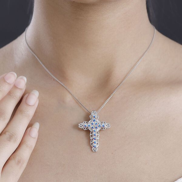 J Francis gefertigt mit SWAROVSKI- AB Swarovski Kristall Anhänger image number 3