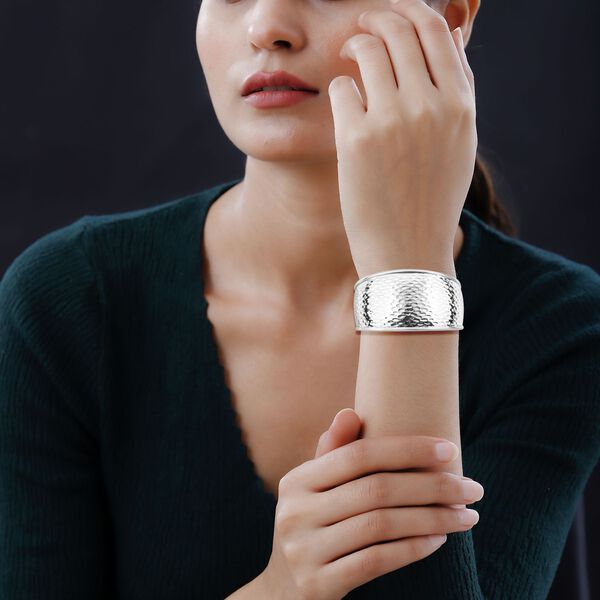 925 Silber Armreif ca. 19 cm ca. 33,52g image number 3