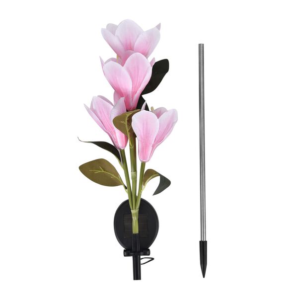 Solarbetriebene Magnolie mit LEDs image number 5