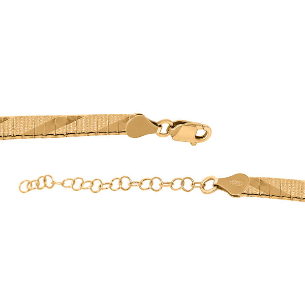 Fancy Cubetto Kleopatra Halskette in vergoldetem Silber image number 4