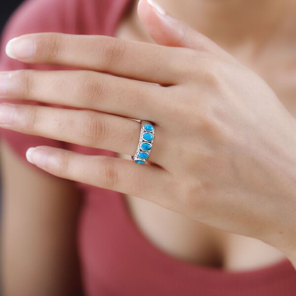 Sierra Nevada T&uuml;rkis Ring - 1,40 ct. image number 2