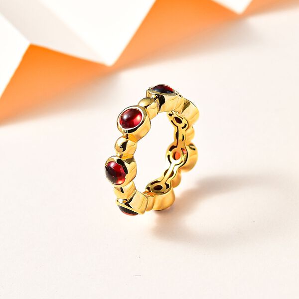 Mosambik Granat Ring - 3,87 ct. image number 2