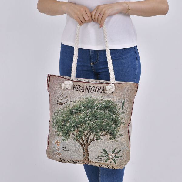 Stilvolle Tote Bag mit Baumdruck image number 3