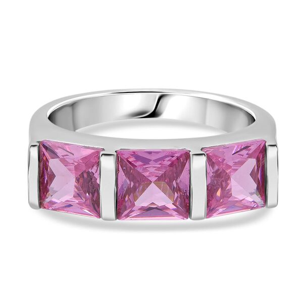 Lustro Stella rosa Zirkonia Trilogie Ring image number 0