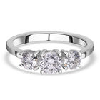 RHAPSODY IGI zertifizierter SI Labor Diamant Trilogie Ring- 1,50 ct. image number 0