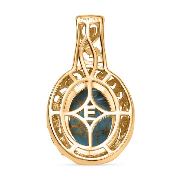 EverTrue blaues Türkis Schmuckset - 14 ct. image number 8