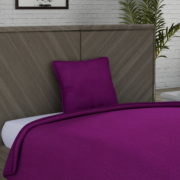 SERENITY NIGHT: 2er-Set - Bettw&auml;sche aus 100% Bambus, Pflaume image number 1