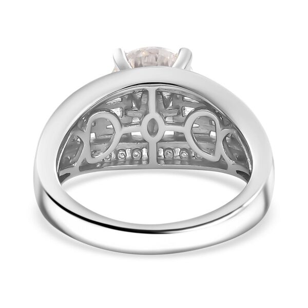 Moissanit Ring - 2,55 ct. image number 6