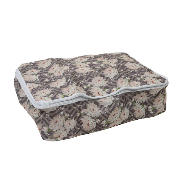 Serenity Night: 2-lagig Erweiterbare Aufbewahrungstasche, grau image number 4