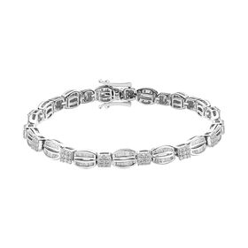 Eternity Diamant Armband, 19cm - 1,50 ct.