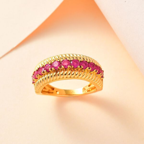 Afrikanischer Rubin-Ring - 1,10 ct. image number 2