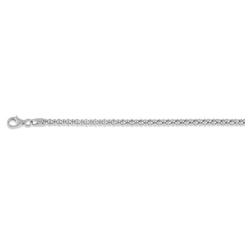 925 Silber rhodiniert Armband ca. 18 cm+ 2.5 cm Extender, ca. 3,47g image number 0