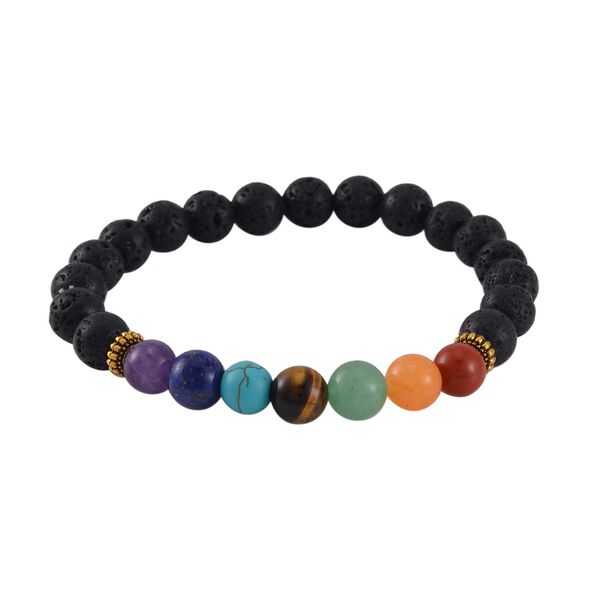 Roter Jaspis, Tigerauge Schmuckset Reine Baumwollschnur und Legierung vergoldet ca. 499.00 ct image number 9