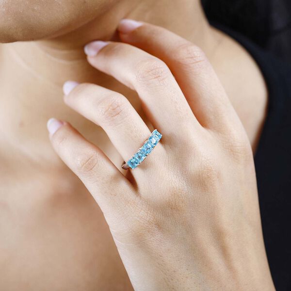 Paraiba Apatit Ring - 1,70 ct. image number 3