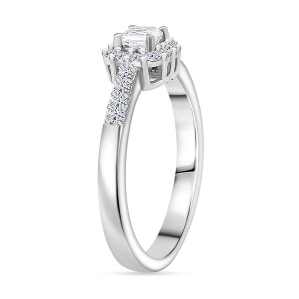 LUXURIANT DIAMOND - Lab Grown Diamant SI-GH Ring 925 Silber rhodiniert (Größe 17.00) ca. 0.50 ct image number 5