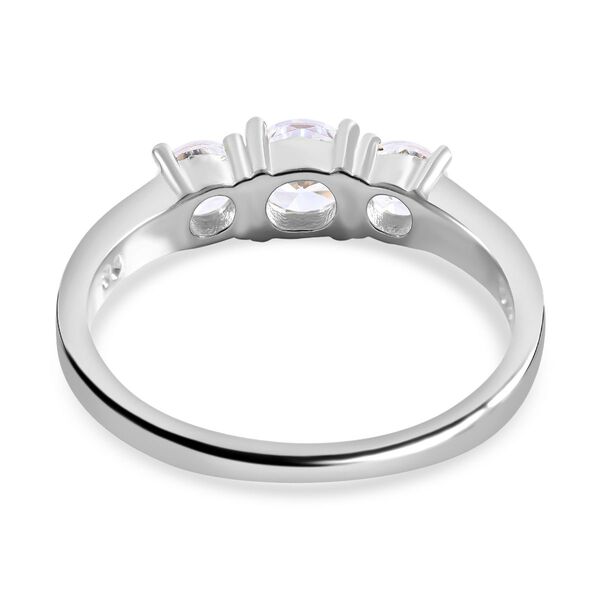 LUSTRO STELLA - Wei&szlig;er Zirkonia-Ring, 925 Silber rhodiniert - 1,75 ct. image number 4