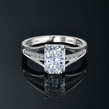 LUXURIANT VS-EF Labor Diamant Solit&auml;r-Stil Ring - 1 ct.