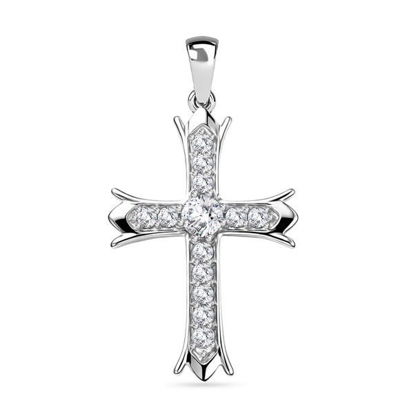 EverTrue Moissanit Anh&auml;nger in Silberton - 1,18 ct.