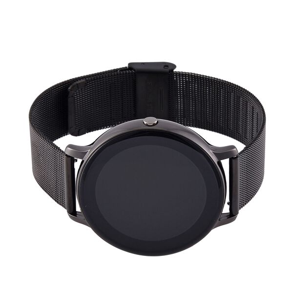 Eleganz Mesh HiWatch Plus, Schwarz Smartwatch mit Dual-Modus Bluetooth, 1,28 IPS Display und Wassergesch&uuml;tztes Design image number 7