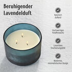 The 5th Season- Lavendel Duftkerze in blau, 46h Brennzeit image number 4