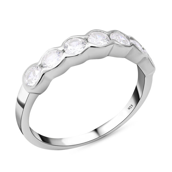 Lustro Stella - Weißer Zirkonia-Ring, 925 Silber rhodiniert  ca. 0,18 ct image number 3