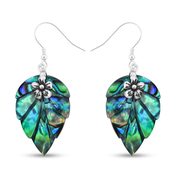 Royal Bali Kollektion - Abalone Muschel Ohrh&auml;nger 925 Silber&nbsp;
