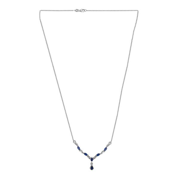 Masoala Saphir 45 cm Halskette - 1,39 ct. image number 4