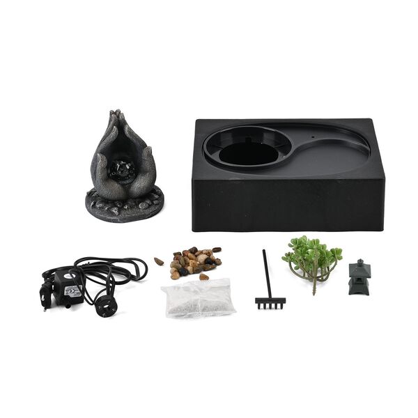 DIY Wasserbrunnen mit Hand, grau image number 5