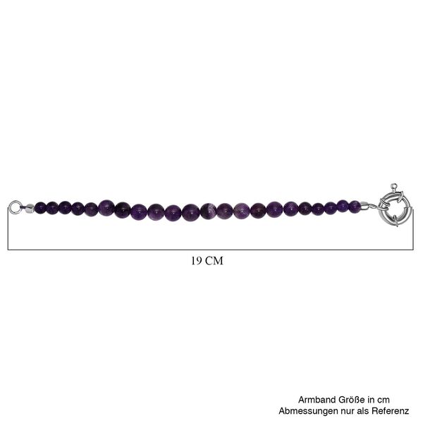 Afrikanisches Amethyst-Armband, 19 cm - 75 ct. image number 5