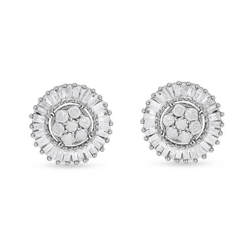 Weiße Diamant-Ohrringe - 0,50 ct. image number 0