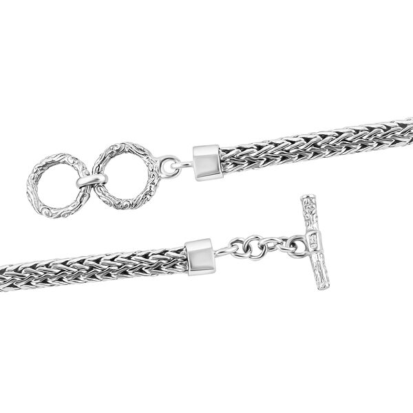 Royal Bali Kollektion - Himmelblaues Topas Armband, 20cm - 6,33 ct. image number 5