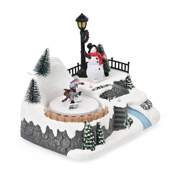 LED-Musikbox Karussell im Weihnachtsdesign image number 7