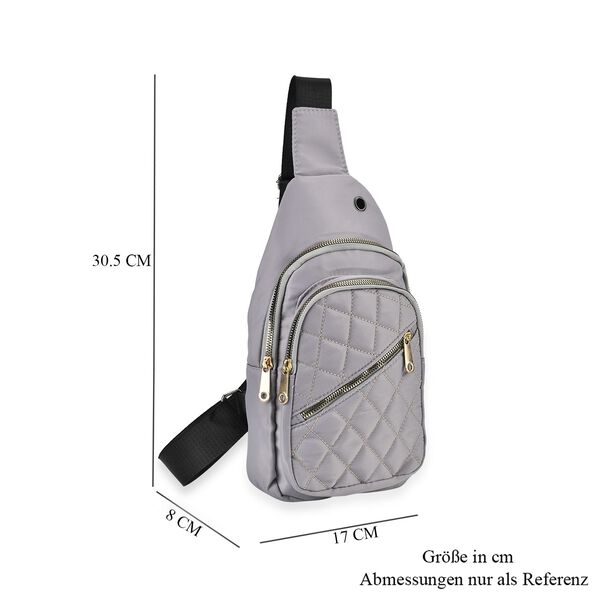 Brusttasche, RFID Schutz, schwarz image number 8