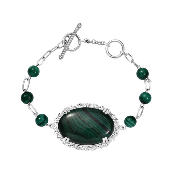 Malachit Armband, 16,5 cm - 63,17 ct. image number 0