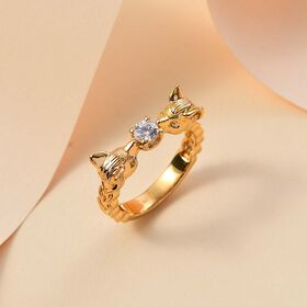J Francis gefertigt mit SWAROVSKI- Swarovski Zirkonia Ring