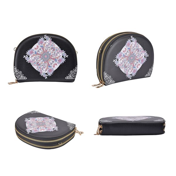 Umh&auml;ngetasche mit Multi-F&auml;chern und RFID Schutz, Suzani image number 4