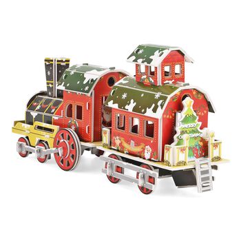 DIY 3D Set Zug zum Basteln und Dekorieren