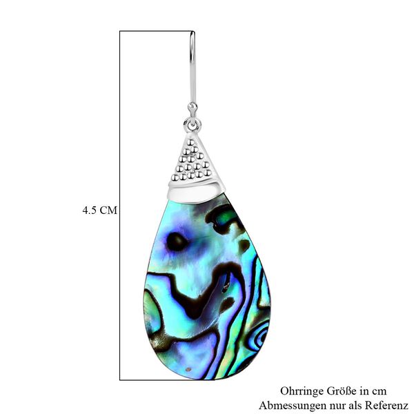 Royal Bali Kollektion- Abalone Muschel Ohrringe image number 4