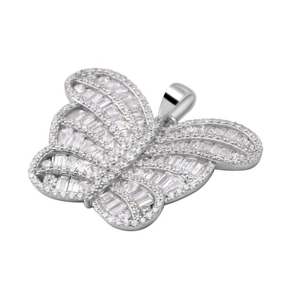 LUSTRO STELLA wei&szlig;er Zirkonia-Anh&auml;nger - 7,59 ct. image number 3