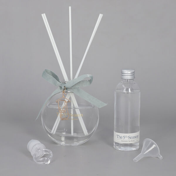 The 5th Season Parf&uuml;mflasche mit Aventurin Edelsteine, Gr&ouml;&szlig;e 9,5x3,5x14 cm, Gr&uuml;n, 100ml image number 3