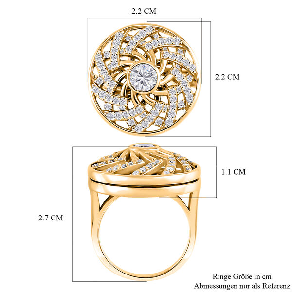 D'Joy Moissanit Ring - 1,60 ct. image number 5