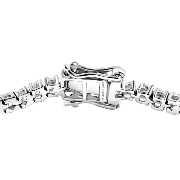 LUXURIANT VS-EF Labor Diamant 20cm Armband, 925 Silber rhodiniert - 4 ct. image number 3
